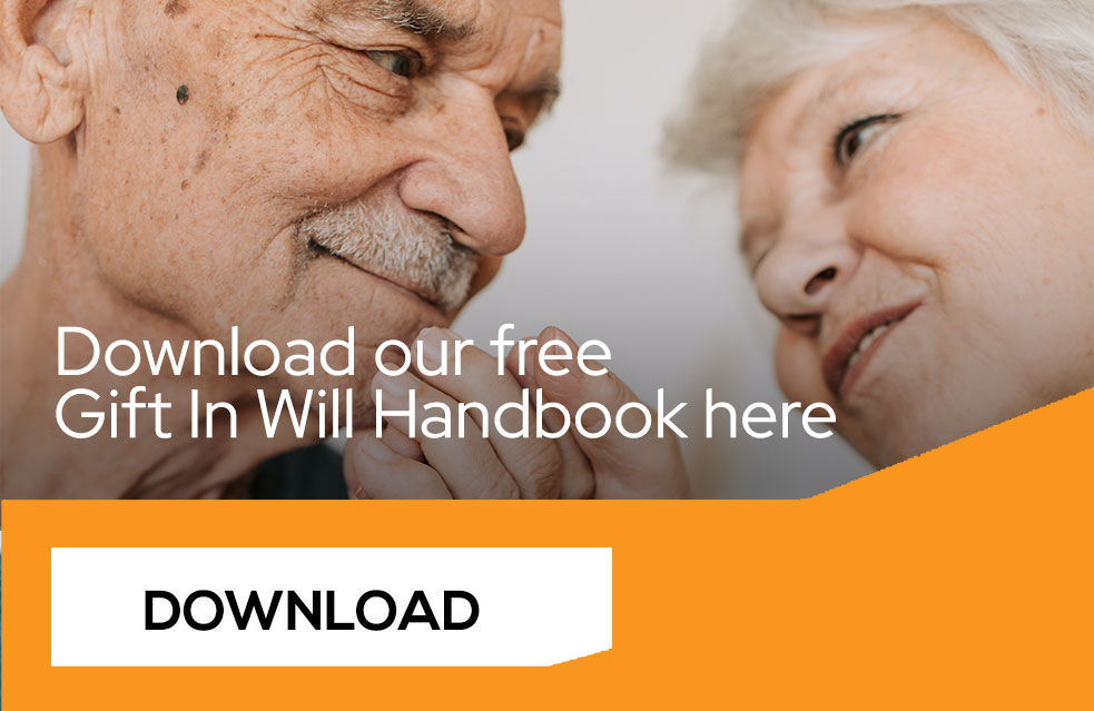 Download our free Gift in Will Handbook here